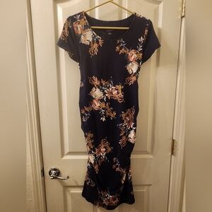 Isabel Maternity Floral Dress